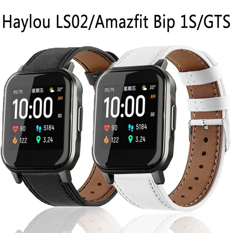 Watchband for xiaomi huami amazfit GTS 2/bip 1S strap leather fashion wristband outdoor sport belt for Haylou LS02 straps
Watchband for xiaomi huami amazfit GTS 2/bip 1S strap leather fashion wristband outdoor sport belt for Haylou LS02 straps