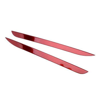 Stainless Steel 2pcs Red Rear Bumper Plate Lower Lip Decorator Pad Cover Trim Fit For Toyota Camry 2018 2019 
Stainless Steel 2pcs Red Rear Bumper Plate Lower Lip Decorator Pad Cover Trim Fit For Toyota Camry 2018 2019