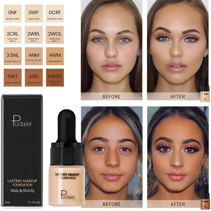 Professional Full Coverage Liquid Foundation Face Base Makeup Natural Color Concealer Whitening Lasting Primer Makeup
Professional Full Coverage Liquid Foundation Face Base Makeup Natural Color Concealer Whitening Lasting Primer Makeup