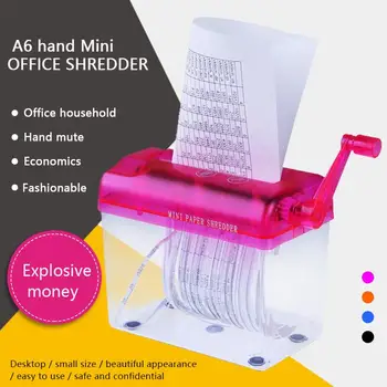 A6 Mini Blue Manual Shredder Crusher Destroyer Paper Documents Handmade Straight Cutting Machine ,office Supplies Shredder
A6 Mini Blue Manual Shredder Crusher Destroyer Paper Documents Handmade Straight Cutting Machine ,office Supplies Shredder