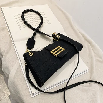 New All-matching Ins Bag for Women 2020 New Trendy Fashion Trending Shoulder Bag Simple High Quality Crossbody Bag Flap Small PU
New All-matching Ins Bag for Women 2020 New Trendy Fashion Trending Shoulder Bag Simple High Quality Crossbody Bag Flap Small PU