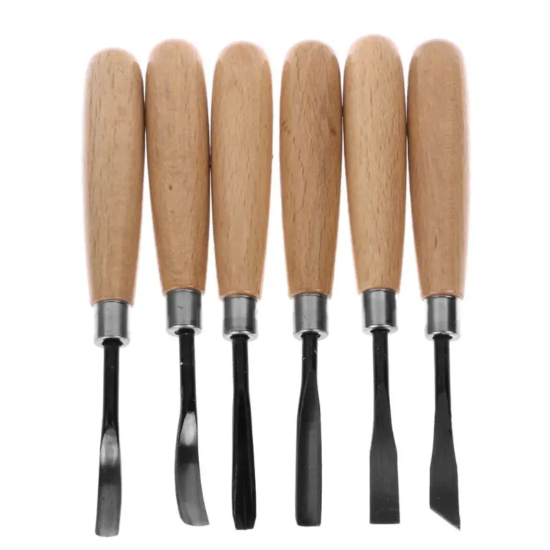 DOERSUPP 6pcs/lot Wood Carving Chisels Knife For Basic Wood Cut DIY Tools and Detailed Woodworking Gouges Hand Tools
DOERSUPP 6pcs/lot Wood Carving Chisels Knife For Basic Wood Cut DIY Tools and Detailed Woodworking Gouges Hand Tools
