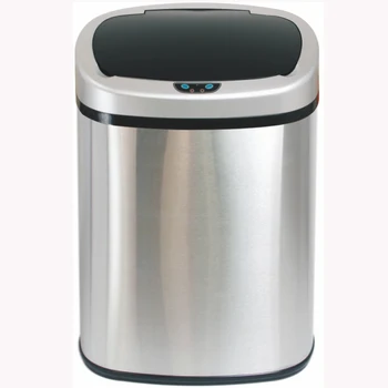 LOW PRICE 38L Auto Open Close Trash Can Sensor Waste Bin No Touch Dustbin Garbage Can Stainless Steel
LOW PRICE 38L Auto Open Close Trash Can Sensor Waste Bin No Touch Dustbin Garbage Can Stainless Steel