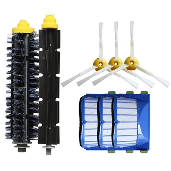 Replacement Part Kit For iRobot Roomba 600 Series 610 620 625 630 650 660 Vacuum Beater Bristle Brush+Aero Vac Filter+side Brush
Replacement Part Kit For iRobot Roomba 600 Series 610 620 625 630 650 660 Vacuum Beater Bristle Brush+Aero Vac Filter+side Brush