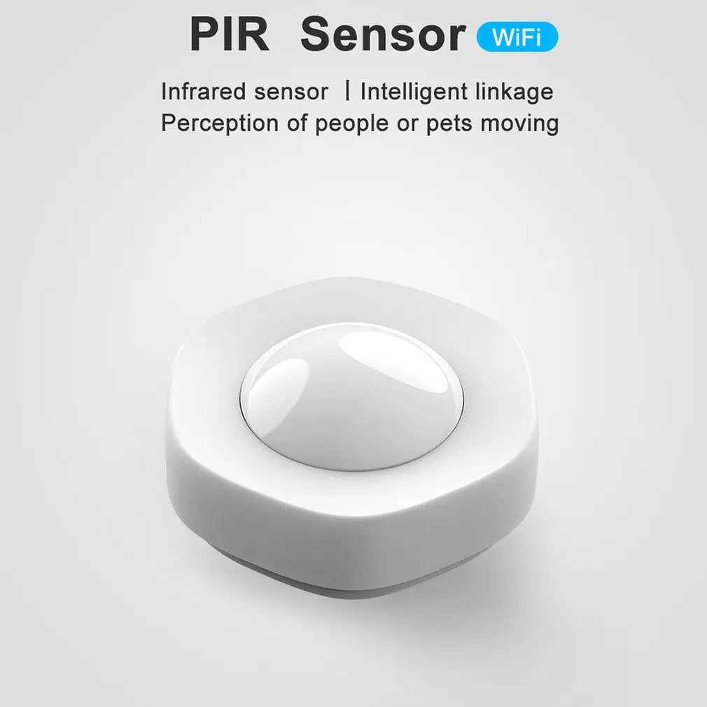 Tuya WiFi PIR Motion Sensor, Infrared Passive Detector, Security Burglar Alarm Sensor Smart life APP Control Smart Home
Tuya WiFi PIR Motion Sensor, Infrared Passive Detector, Security Burglar Alarm Sensor Smart life APP Control Smart Home