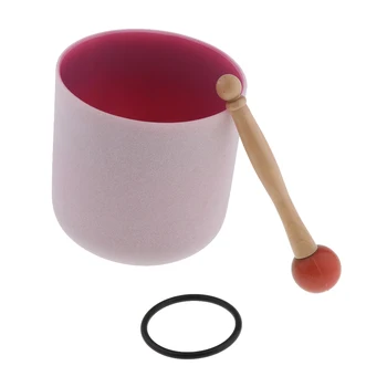 Crystal Singing Bowl C Note Heart Chakra 7 inch (O-Ring and Rubber Mallet Included), Help People Meditate, 5 Colors for Choose
Crystal Singing Bowl C Note Heart Chakra 7 inch (O-Ring and Rubber Mallet Included), Help People Meditate, 5 Colors for Choose