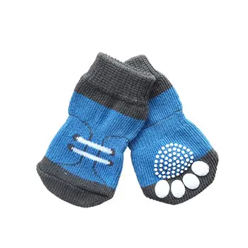 4 pcs Fashion Cute Pet Small Dog Puppy Warm Soft Socks Anti-slip Cotton Knit Socks Skid Bottom 
4 pcs Fashion Cute Pet Small Dog Puppy Warm Soft Socks Anti-slip Cotton Knit Socks Skid Bottom
