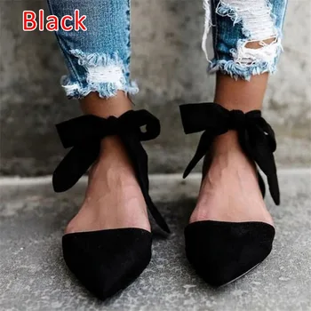 Elegant Sandals Women 2020 New Bandage Bow Flat Sandals Shoes Ankle Strap Beaded Woman Open Toe Summer Shoes OL Work Sandals 
Elegant Sandals Women 2020 New Bandage Bow Flat Sandals Shoes Ankle Strap Beaded Woman Open Toe Summer Shoes OL Work Sandals