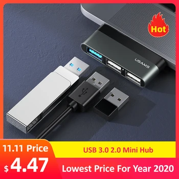 USAMS Type-C Cable Mini Hub USB 3.0 2.0 Hub Multi USB Splitter Adapter For iPad Pro/Laptop/Phone/PC USB-Hub Expander High Speed
USAMS Type-C Cable Mini Hub USB 3.0 2.0 Hub Multi USB Splitter Adapter For iPad Pro/Laptop/Phone/PC USB-Hub Expander High Speed
