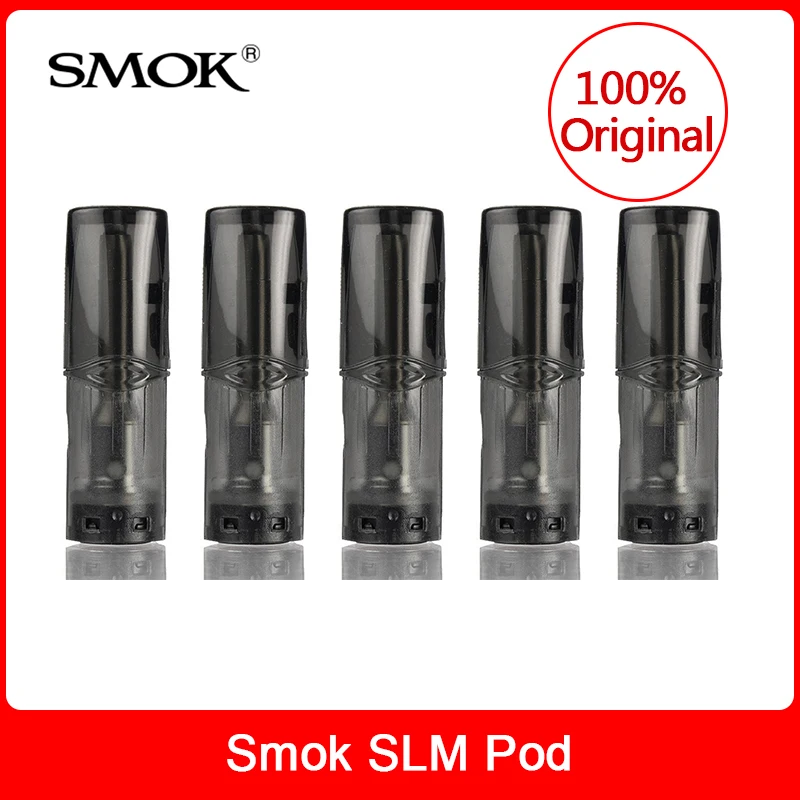 5pcs/Pack Original SMOK SLM Replacement Pod Cartridge 0.8ml for Electronic Cigarette Mini vape pen stick vapor pod kit
5pcs/Pack Original SMOK SLM Replacement Pod Cartridge 0.8ml for Electronic Cigarette Mini vape pen stick vapor pod kit