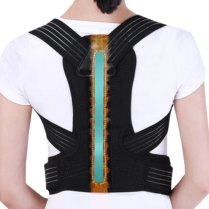Alloy Bone Shoulder Support Belt Orthopedic Corset Upper Back Brace Straightener Round Posture Corrector Chest Belt Women Men
Alloy Bone Shoulder Support Belt Orthopedic Corset Upper Back Brace Straightener Round Posture Corrector Chest Belt Women Men