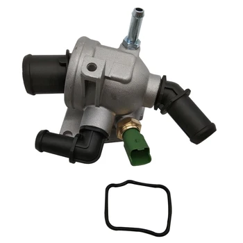 Engine Coolant Water Outlet Thermostat with Housing Assembly for Opel Vauxhall Astra H Astravan MK5 Corsa D MK3 
Engine Coolant Water Outlet Thermostat with Housing Assembly for Opel Vauxhall Astra H Astravan MK5 Corsa D MK3