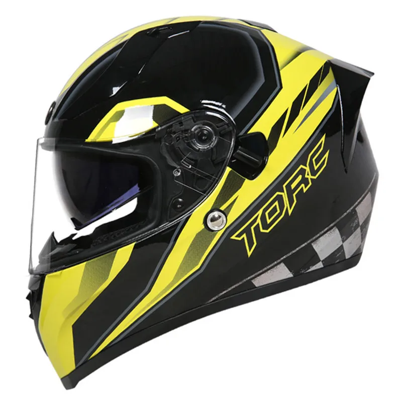 New Arrival TORC T18 Full Face Motocycle Helmet Vintage Man Woman With Double Lens Helmet Casco Moto capacetes de motociclista
New Arrival TORC T18 Full Face Motocycle Helmet Vintage Man Woman With Double Lens Helmet Casco Moto capacetes de motociclista