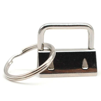 60 Piece Key Ring Hardware Keychain Bracelet Hardware with Lanyard Key Ring,Keychain Hardware and Split Ring