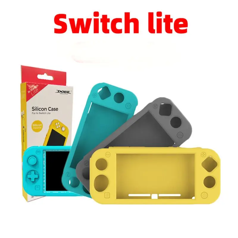 Soft Silicone Shell For Nintendo Switch Lite Skin Case Full Cover Protective Cases For N-Switch Mini Console
Soft Silicone Shell For Nintendo Switch Lite Skin Case Full Cover Protective Cases For N-Switch Mini Console