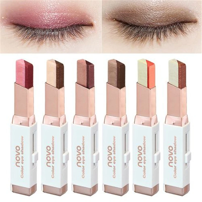 Shimmer Earth Color Eye Shadow Cream Pen Double Color Stereo Gradient Velvet Eyeshadow Stick Sombra NOVO Eye Makeup Cosmetic Set
Shimmer Earth Color Eye Shadow Cream Pen Double Color Stereo Gradient Velvet Eyeshadow Stick Sombra NOVO Eye Makeup Cosmetic Set