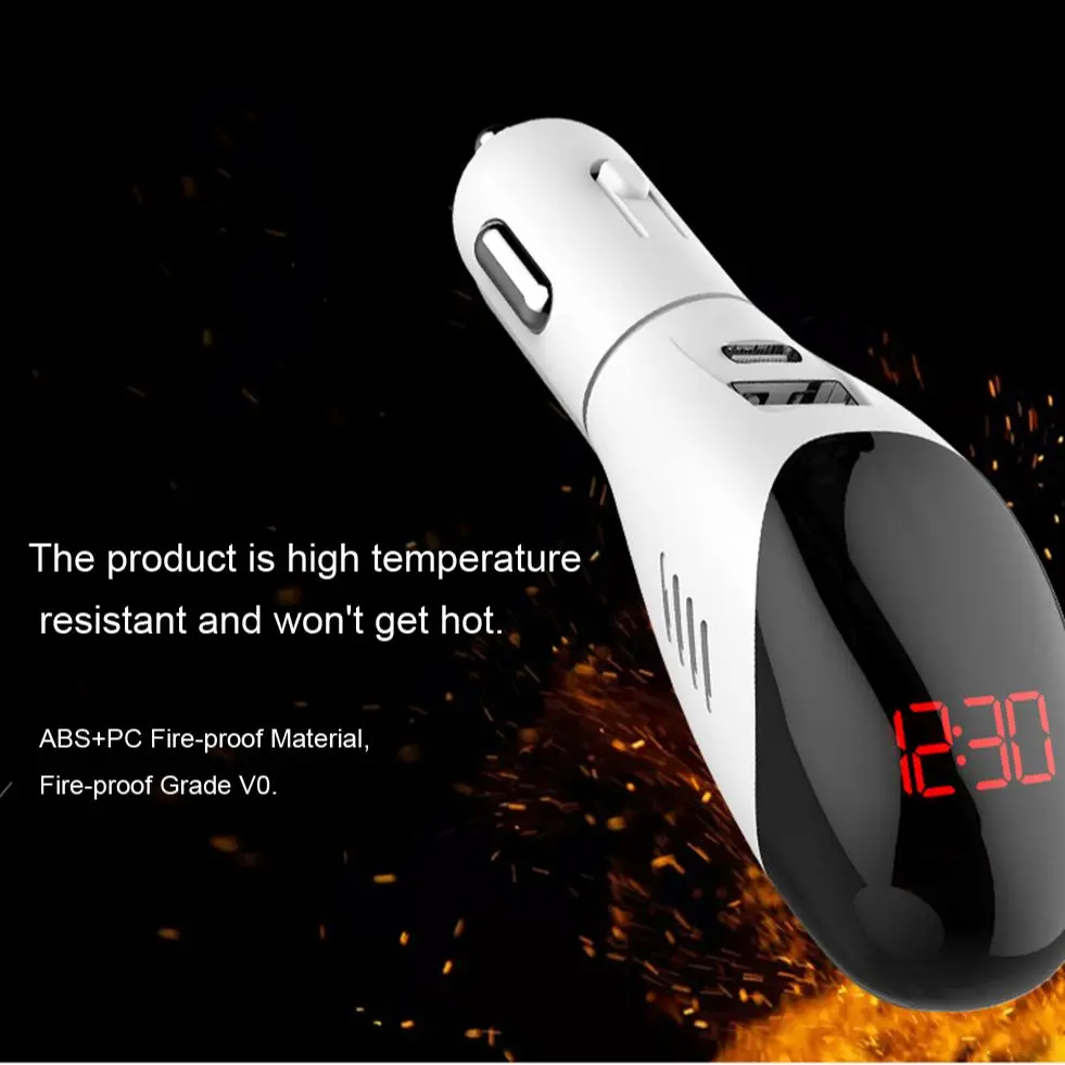 New Mini Car Air Purifier 12V QC3.0 Lntelligent Fast Charger Smoke and Dust Removal, Environmental Protection and Hea
New Mini Car Air Purifier 12V QC3.0 Lntelligent Fast Charger Smoke and Dust Removal, Environmental Protection and Hea