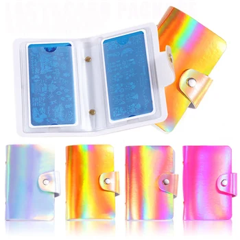 20 Slots Nail Stamping Plate Holder Rainbow Laser Design Square Rectangular Manicure Nail Art Plate Organizer Empty Case Tool
20 Slots Nail Stamping Plate Holder Rainbow Laser Design Square Rectangular Manicure Nail Art Plate Organizer Empty Case Tool