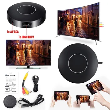 Intelligent Wireless Display Dongle HDMI+AV Interface 1080P HD Wifi Display Receiver For Phone Laptops Compatible Multiple Media
Intelligent Wireless Display Dongle HDMI+AV Interface 1080P HD Wifi Display Receiver For Phone Laptops Compatible Multiple Media