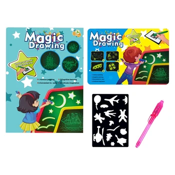 A5 Educational Toy Drawing Board Tablet Graffiti Led Luminous Magic Raw with Light-Fun 1Pc 
A5 Educational Toy Drawing Board Tablet Graffiti Led Luminous Magic Raw with Light-Fun 1Pc
