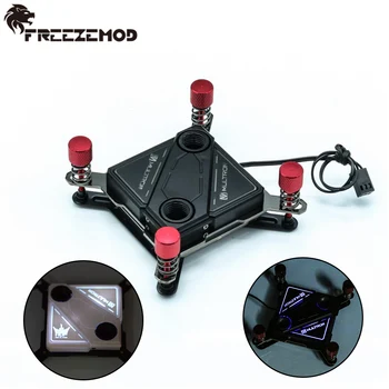 FREEZEMOD CPU Water Cooler Block For Intel 115X 20111366 Watercooling CPU Block With Blue Flashing Light Black/White For Modding
FREEZEMOD CPU Water Cooler Block For Intel 115X 20111366 Watercooling CPU Block With Blue Flashing Light Black/White For Modding