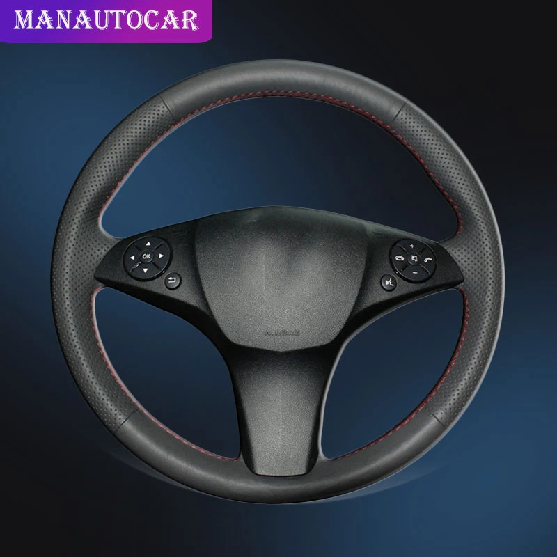 Car Braid On The Steering Wheel Cover for Mercedes-Benz C180 C200 C350 C300 CLS 280 300 350 500 GLK 300 2008-2010 Auto Covers
Car Braid On The Steering Wheel Cover for Mercedes-Benz C180 C200 C350 C300 CLS 280 300 350 500 GLK 300 2008-2010 Auto Covers