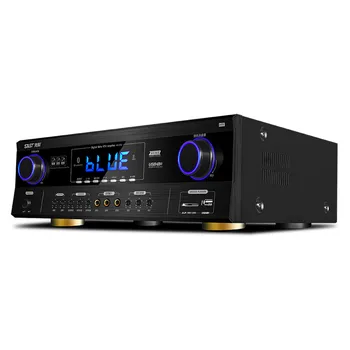 AV-312 power amplifier 2.0 channel 300W Bluetooth digital hifi playback USB / SD card decoding three microphones KTV chorus
AV-312 power amplifier 2.0 channel 300W Bluetooth digital hifi playback USB / SD card decoding three microphones KTV chorus