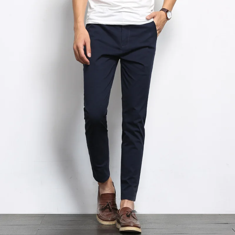 MEN'S Casual Pants Korean-style New Style Men Capri Pants Youth Solid Color MEN Micro
MEN'S Casual Pants Korean-style New Style Men Capri Pants Youth Solid Color MEN Micro