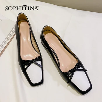 SOPHITINA Retro Pumps Women Fashion Square Toe Low Heel High Quality Cow Leather Slip-On Shoes Casual Comfortable Pumps MO508
SOPHITINA Retro Pumps Women Fashion Square Toe Low Heel High Quality Cow Leather Slip-On Shoes Casual Comfortable Pumps MO508