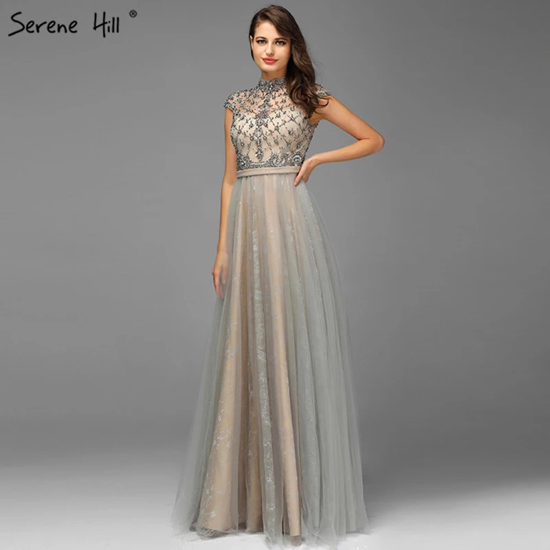 Dubai Grey High-end O-Neck Sexy Prom Dresses 2019 Sleeveless A-Line Diamond Beading Prom Gowns Real Photo BLA70142
Dubai Grey High-end O-Neck Sexy Prom Dresses 2019 Sleeveless A-Line Diamond Beading Prom Gowns Real Photo BLA70142