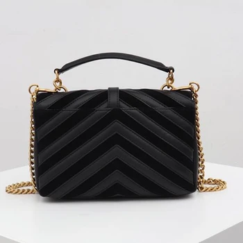 2020 new luxury women's bag v-lattice single shoulder diagonal chain bag big designer leather stitching fashion personalized bag 
2020 new luxury women's bag v-lattice single shoulder diagonal chain bag big designer leather stitching fashion personalized bag