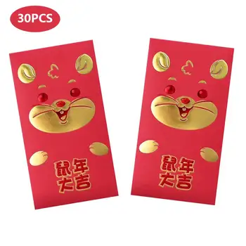 2020 30PCS Chinese New Year Red Envelopes High Quality Bringing Luck Cute Mouse Pattern Red Pockets for the Year of Mouse
2020 30PCS Chinese New Year Red Envelopes High Quality Bringing Luck Cute Mouse Pattern Red Pockets for the Year of Mouse