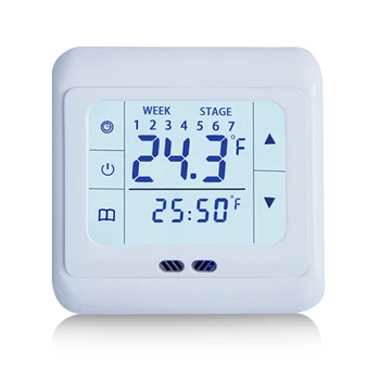 Home Thermoregulator Touch Screen Heating Thermostat For Warm Floor Electric Heating System Temperature Controller Freeshiping
Home Thermoregulator Touch Screen Heating Thermostat For Warm Floor Electric Heating System Temperature Controller Freeshiping