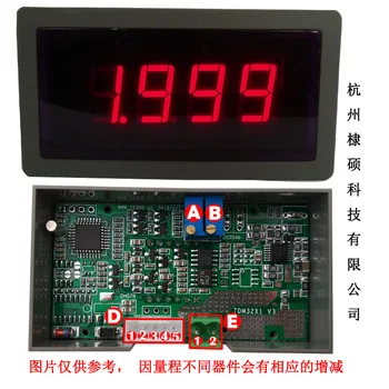 TDM42X1 / 2A / 5A AC Average Current Meter, Serial Communication RS232 / RS485 / MODBUS-RTU
TDM42X1 / 2A / 5A AC Average Current Meter, Serial Communication RS232 / RS485 / MODBUS-RTU