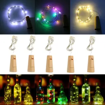 Christmas New Year Wine Bottle Stopper Glass Night String lights for Wedding Home Indoor Decor Fancy Fairy Lights 2M 20 LED
Christmas New Year Wine Bottle Stopper Glass Night String lights for Wedding Home Indoor Decor Fancy Fairy Lights 2M 20 LED