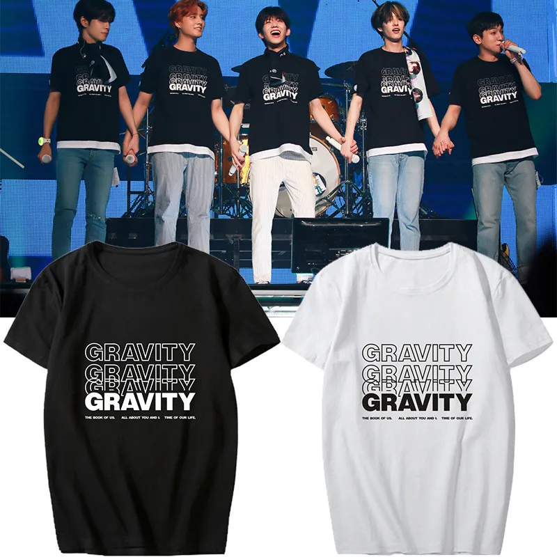 PT1158 DAY6 World Tour Gravity Korean Style T Shirt Tees Hip Hop Tshirt Short Sleeve Tops T-shirts
PT1158 DAY6 World Tour Gravity Korean Style T Shirt Tees Hip Hop Tshirt Short Sleeve Tops T-shirts
