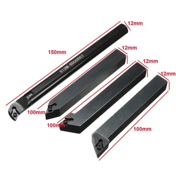 8Pcs 12Mm S12M-SDUCR07+SDJCR1212H07+SDJCL1212H07+SDNCN1212H07 Lathe Turning Tool Holder Borning Bar for DCMT0702 Insert
8Pcs 12Mm S12M-SDUCR07+SDJCR1212H07+SDJCL1212H07+SDNCN1212H07 Lathe Turning Tool Holder Borning Bar for DCMT0702 Insert
