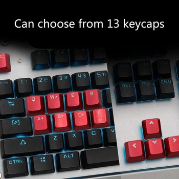 Replaceable Front Engraving Mechanical Keyboard Metal Keycaps ESC QWERASDF Arrow Cross Shaft Key Cap
Replaceable Front Engraving Mechanical Keyboard Metal Keycaps ESC QWERASDF Arrow Cross Shaft Key Cap