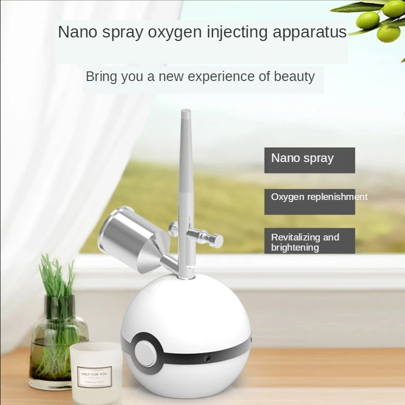 Portable Oxygen Injecting Apparatus Hand-Held-Household Moisturizing Facial Beauty Salon Water Oxygen Instrument Spray Gun Small
Portable Oxygen Injecting Apparatus Hand-Held-Household Moisturizing Facial Beauty Salon Water Oxygen Instrument Spray Gun Small