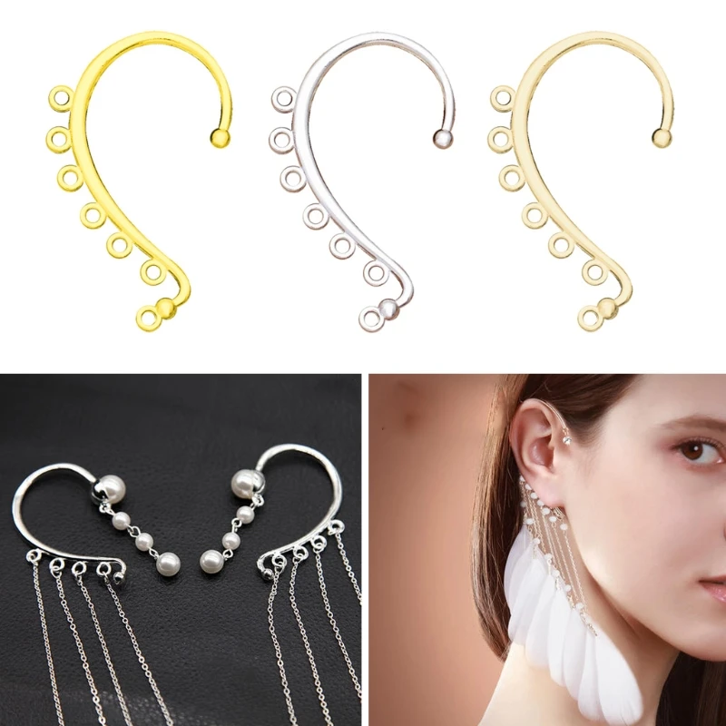 20Pcs Ear Cuff Wrap Long Chain Tassel Drop Earrings DIY Dangle Ear Crawler Earrings Non-Piercing Jewelry Making Handmade
20Pcs Ear Cuff Wrap Long Chain Tassel Drop Earrings DIY Dangle Ear Crawler Earrings Non-Piercing Jewelry Making Handmade