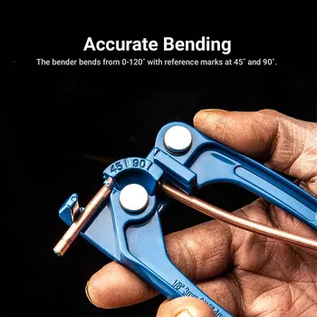 Blue Tube for Bender Auto Refrigerant Line Durable Labor Saving Practical 1/8 3/16 1/4" Easy Apply Fuel Brake Pipe Car Repairing
Blue Tube for Bender Auto Refrigerant Line Durable Labor Saving Practical 1/8 3/16 1/4" Easy Apply Fuel Brake Pipe Car Repairing