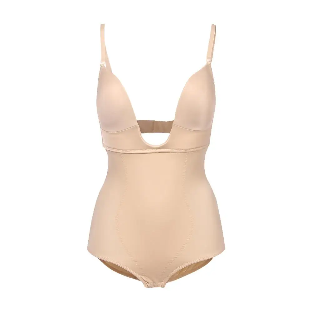 Slimming Underwear Bodysuit with Deep U Push Up Bra Women Lingerie Backless Body Shaper Body Suit Corrective Underwear Shapewear
Slimming Underwear Bodysuit with Deep U Push Up Bra Women Lingerie Backless Body Shaper Body Suit Corrective Underwear Shapewear