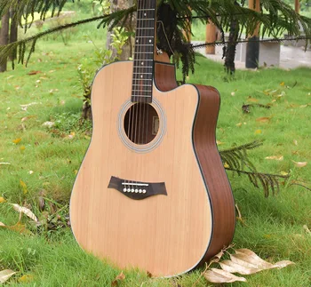 Guitarist Single Board 41-Inch Folk Wooden Guitar Picea Surface Single Introduction to Guitar High-End Jita Musical Instrument
Guitarist Single Board 41-Inch Folk Wooden Guitar Picea Surface Single Introduction to Guitar High-End Jita Musical Instrument