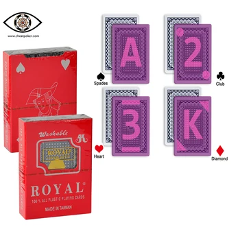 Marked cards for contact lenses,invisible infrared marks on the back of ROYAL anti cheat playing cards,magic marked poker
Marked cards for contact lenses,invisible infrared marks on the back of ROYAL anti cheat playing cards,magic marked poker