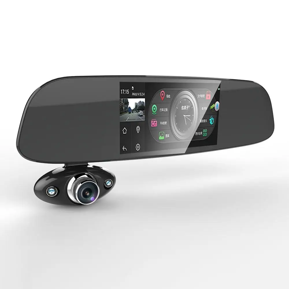 B33 Car Camera 5" 1080P FHD Car DVR Touch Rear View Mirror Camera G-sensor Recorder Night Vision Dual Lens Dash Cam
B33 Car Camera 5" 1080P FHD Car DVR Touch Rear View Mirror Camera G-sensor Recorder Night Vision Dual Lens Dash Cam
