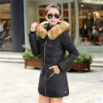 Winter Jacket Women Parkas Loose Warm Down Cotton Coat Female Thick Hooded Fur Collar Oversize Winter Women's Coat Padded Q1998
Winter Jacket Women Parkas Loose Warm Down Cotton Coat Female Thick Hooded Fur Collar Oversize Winter Women's Coat Padded Q1998