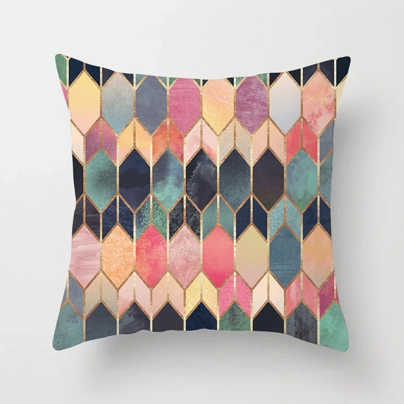 Colorful Geometry Pattern Cushion Covers Home Decorative Pillows Case Throw Pillows Cover Map Velvet Pillow Case For Sofa
Colorful Geometry Pattern Cushion Covers Home Decorative Pillows Case Throw Pillows Cover Map Velvet Pillow Case For Sofa