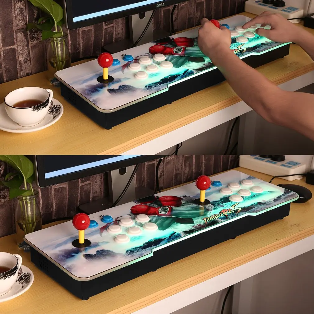 Professional Design Multi-game 846 in 1 Family Box with Dual Joystick HD Home Game Machine with Colorful Dragon Pattern
Professional Design Multi-game 846 in 1 Family Box with Dual Joystick HD Home Game Machine with Colorful Dragon Pattern