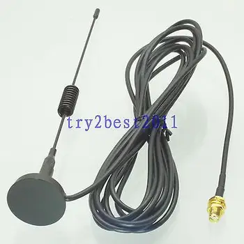 DHL/EMS 20 Sets Antenna GPRS GSM 433MHZ 3dBi SMA jack pin bulkhead Magnetic Base for Ham Radio -C1
DHL/EMS 20 Sets Antenna GPRS GSM 433MHZ 3dBi SMA jack pin bulkhead Magnetic Base for Ham Radio -C1