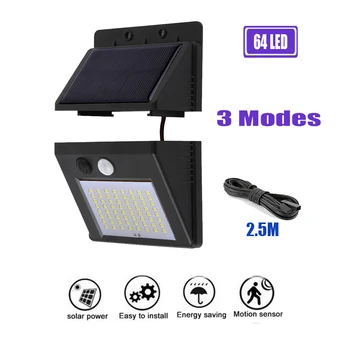 High Power Solar Wall lamp PIR Motion Sensor LED Street Light Outdoor Waterproof Energy Saving Garden Yard Security Night Lamps
High Power Solar Wall lamp PIR Motion Sensor LED Street Light Outdoor Waterproof Energy Saving Garden Yard Security Night Lamps